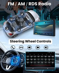 8Core 4+64GB Android 13 Car 4GB RAM 64GB ROM, Fit 16-21Civic 4+64G