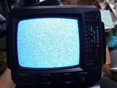 Promo King Black & White 5″ TV AM FM Receiver PK-4183 AC / DC