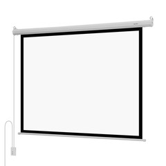 VEVOR Motorized Projector Screen 72 inch 4:3 1080 HD Electric Projector Screen
