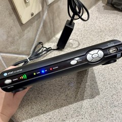 AT&T U-VERSE CISCO ISB7005 WIRED/WIRELESS TV RECEIVER WITH REMOTE & POWER CORD