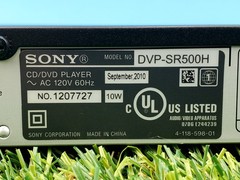 Sony – DVP-SR500H – CD/DVD – HDMI Upscaling DVD Player With Remote & Manual