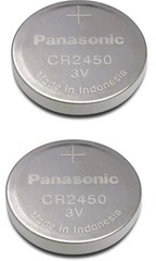 Panasonic CR2450 ECR 2450 3V LITHIUM Coin Cells (10 Batteries) Fast Ship-Exp2033