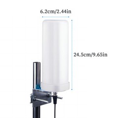 HD 4K Digital TV Antenna 6000 Miles HDTV 1080P Outdoor 360° Signal Amplified