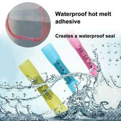400/100PC Heat Shrink Butt Splice Wire Connector Insulated Waterproof Terminals
