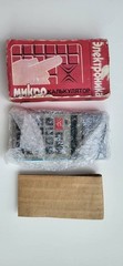 Vintage Soviet Elektronika MK-23A Calculator USSR Box Manual Power Adapter
