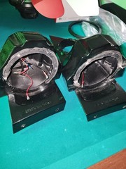 SSV Works Roll hoop headrest pods Pair Painted pearl Black 6.5