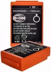 5PCS BA225030 6V Ni-Mh Battery For HBC Crane remote Pump truck battery
