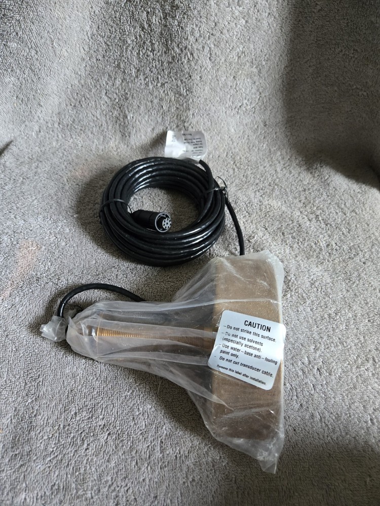 Echonautics CB131H600 600w 130-210kHz High CHIRP Bronze Thru-Hull 0 Degree 22mm