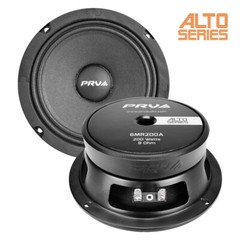 4x PRV Audio 6MR200A Midrange ALTO Car Audio 6.5″ Speakers 8 Ohm 6MR PRO 800W