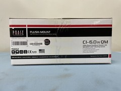 Phase Technology CI-6.0 IX QM 6.5″ In-Ceiling Flush Mount Pro Audio Speaker with