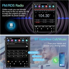 For Ford Focus 2012-2018 Apple Carplay Car Stereo Radio GPS Android 15 4+64GB