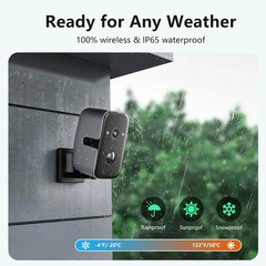 Security Cameras Wireless Outdoor,5G WiFi Magnetic Pet/Baby Camera,2K Pan Rotati