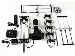 Outdoor 4K HDTV Antenna 200 Miles 360 Degree UHF/VHF/FM Support 5 TVs 40ft Cable