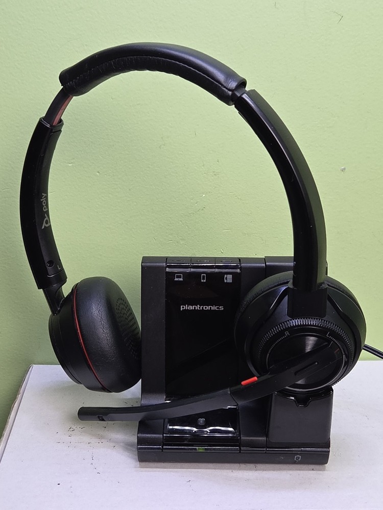 Plantronics W82201 Stereo Bluetooth Wireless Headset w/ Charging stand W8200B