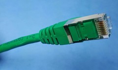 GigaMedia 7ft Cat6 SSTP RJ45 Patch Cables Lot of 3 Metal Connector Ethernet