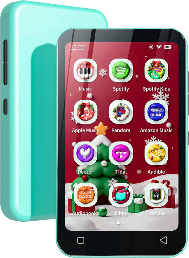 80GB Kids MP3 Player with Bluetooth, Pre-Installed Spotify, Spotify Kids, Audibl