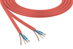 XLR Balanced Interconnect Cable (1m) PAIR – MOGAMI Wire NEUTRIK – RED/BLACK