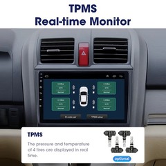 For Honda CRV 2007-2011 Carplay Android 15 Car Stereo Radio Navi GPS+Camera 64GB
