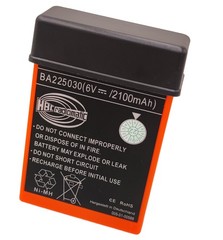 2x 6V BA225030 Ni-Mh Battery For HBC Pump Truck Remote Control Battery