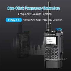 QUANSHENG UV-K1 Aviation Receive NOAA 5W Multi-Band Two Way Radio + USB Cable
