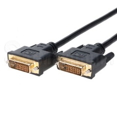 DVI-D to DVI-D Male 6ft Cable Dual Link 24+1 Pin HDTV, PC, Monitor Cord