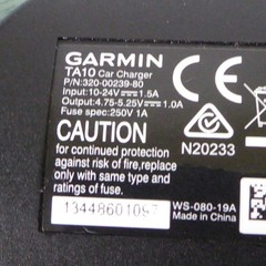 Garmin Drive Smart 50 LMTHD GPS Navigation Unit Only W/ Auto Power Cord Tested