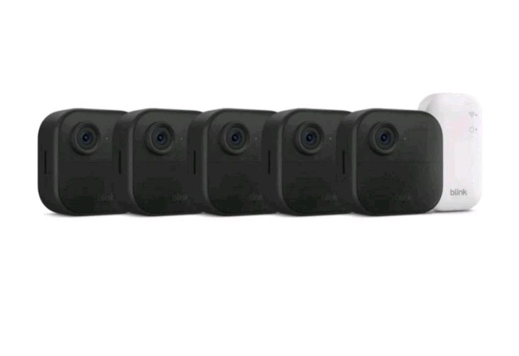 New BLINK Outdoor 4 Smart Security System w/ Sync Module Core – 5 Camera System