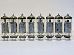 US Stock! 8x 6P1P-EV (6П1П-ЕВ) SVETLANA 6P1 tubes Pentode Same Date 1980’s NOS