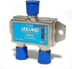 Holland Diplexer Splitter DPD2 Satellite FTA Dish TV