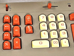 VTG Desktop Calculator Printer VICTOR 660 AC Corded Office Printing Calculator