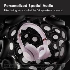Beats Solo 4 MUW33LL/A Cloud Pink Wireless Headphones – Excellent Condition