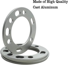1/4 inch 5×5.5 and 6×5.5 Wheel Spacers Compatible with Chevy 1/4 inch thick