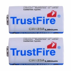 TrustFire CR123A 123A 85177 Lithium Battery 1400mAh 3.0V Batteries Cell EXP 2030
