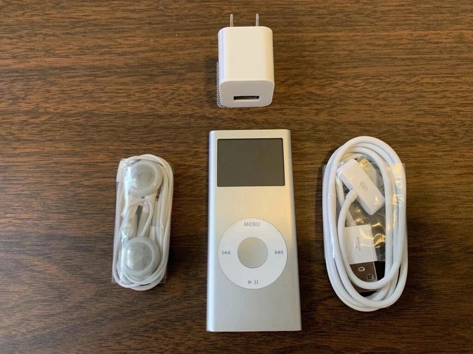 Apple iPod Nano 2nd Gen All Colors 2GB 4GB 8GB New Battery Free Shipping