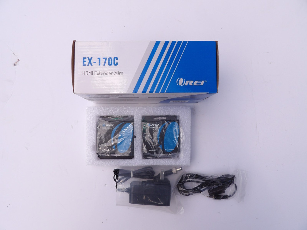 Orei EX-170C HDMI Extender 70m HDMI Input Output Black Blue