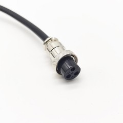 1.64 ft GX16 3 Pin Single Female Cable, GX16 3Pins Female Head Aviation Cords…