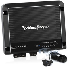 Rockford Fosgate R500X1D 500W Monoblock Amplifier w/ 4 Gauge Amp Kit Bundle