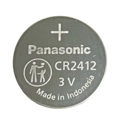 4 FOUR PANASONIC CR2412 BULK CR 2412 3V LITHIUM COIN CELL BATTERY EXP 2033