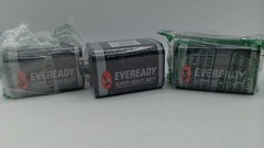 EVEREADY 6V Battery, Super Heavy Duty 6 Volt Battery- Pack of 3
