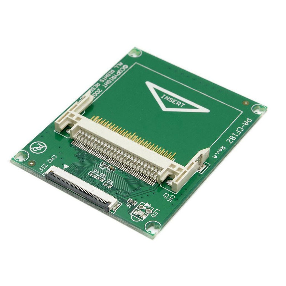 1.8″ Compact Flash CF Memory Card to CE for iPod video classic ZIF SSD HDD Adapt