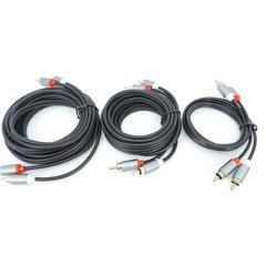 2Rca To 2 Rca Male To Male Audio Cable Amplifier 1M 2M 3M For Theater DVD TV CD