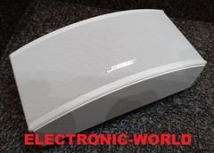 3 MINT Bose Direct Reflecting Series II & Center White Speakers & Wire Adapters