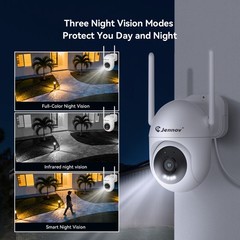 WiFi Security Camera System Smart Outdoor Wireless Color Night Vision 10CH NVR