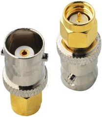 BNC Female Plug to SMA Male Jack RF Coaxial Adapter Connector