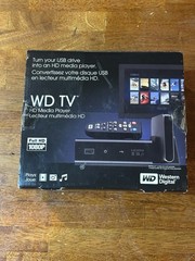 Western Digital WD TV HD Media Player WD00AVN 1080p