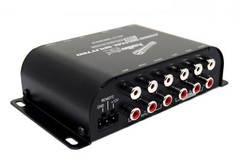 3 Way Cross Over Line Driver Split-3003 Audiopipe Audio Signal Splitter