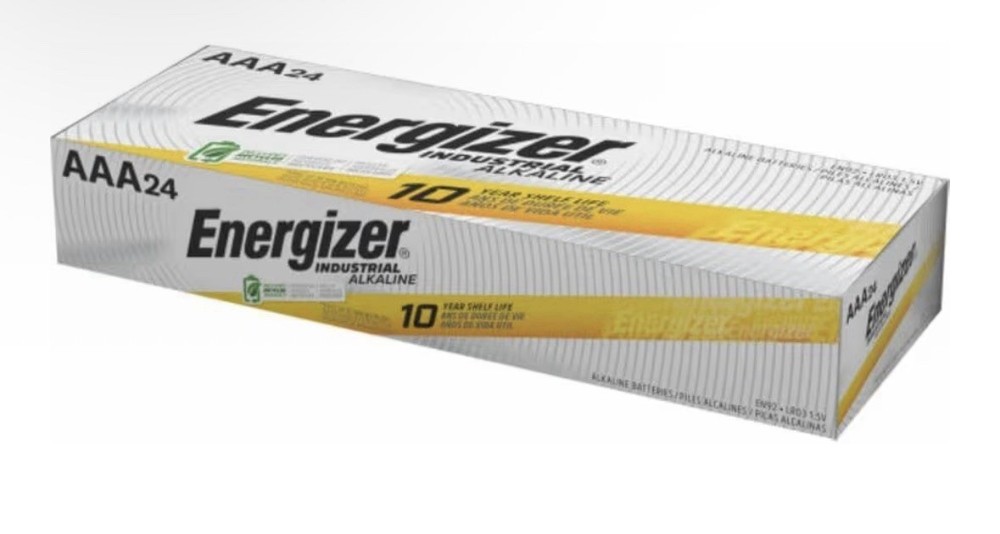 Energizer EN91 1.5V AA Industrial Alkaline Battery – Pack of 24