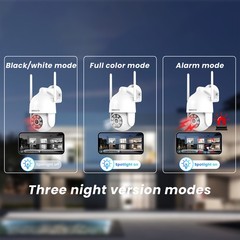 ARCCTV 2-Pack 2K Indoor WiFi6 Security Camera Auto-Tracking 360°PTZ 24/7 Working