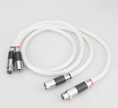 8AG single crystal copper HIFI mixing console microphone XLR balanced cable