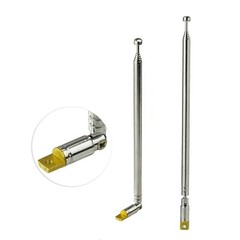 Replacement Radio Aerial Telescopic Antenna Radio FM/DAB For Most Model Portable